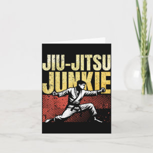 Tarjeta Luchador de Jiu-Jitsu Jujutsu Ju-Jitsu BJJ Brasile