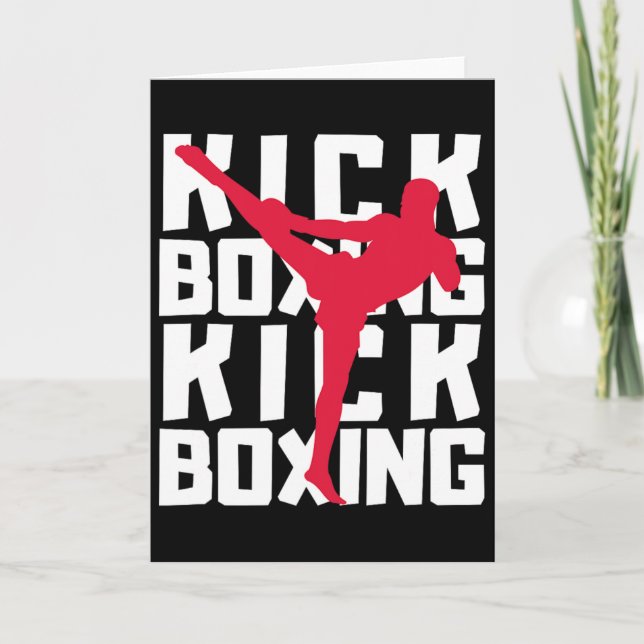 Tarjeta Luchador de Kickboxing (Anverso)