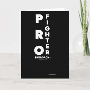 Tarjeta Luchador profesional: boxeo, kickboxing, panantuka