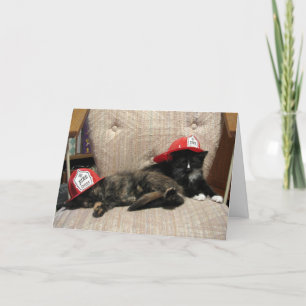 Tarjeta Luchadores de incendios agotados (dulces y gitanos