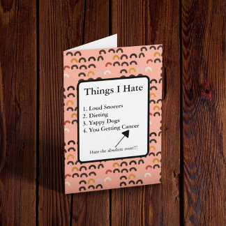 Tarjeta Luchando contra el humor de la luz del cáncer