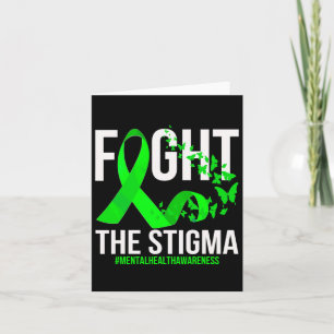 Tarjeta Luchar Concienciación sobre el estigma en la salud