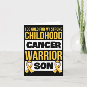 Tarjeta Luchar Contra El Diseño Del Cáncer Infantil Para U