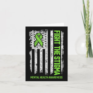 Tarjeta Luchar Contra El Estigma De La Ley De Salud Mental