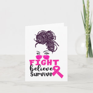Tarjeta Luchar contra la creencia sobrevive a las mujeres 