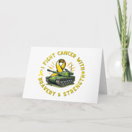 TARJETA "LUCHO CONTRA EL CÁNCER CON VALIDEZ Y FUER