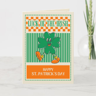 Tarjeta Luck of the Irish Greeting Card