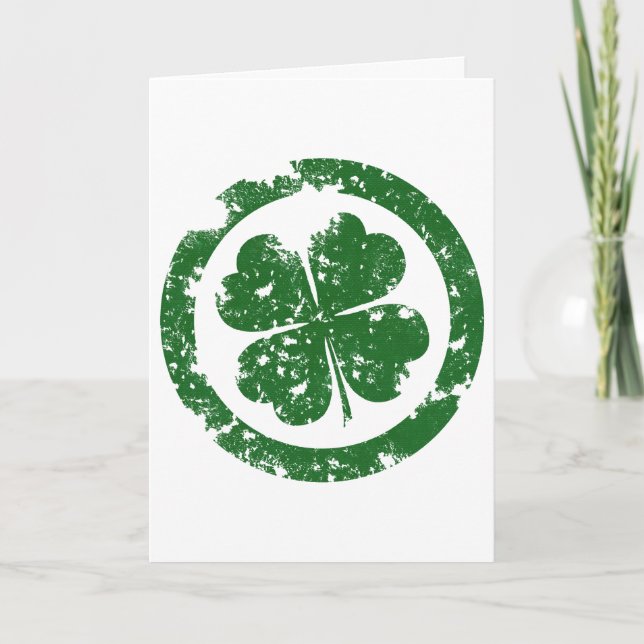 Tarjeta Lucky Clover (Anverso)