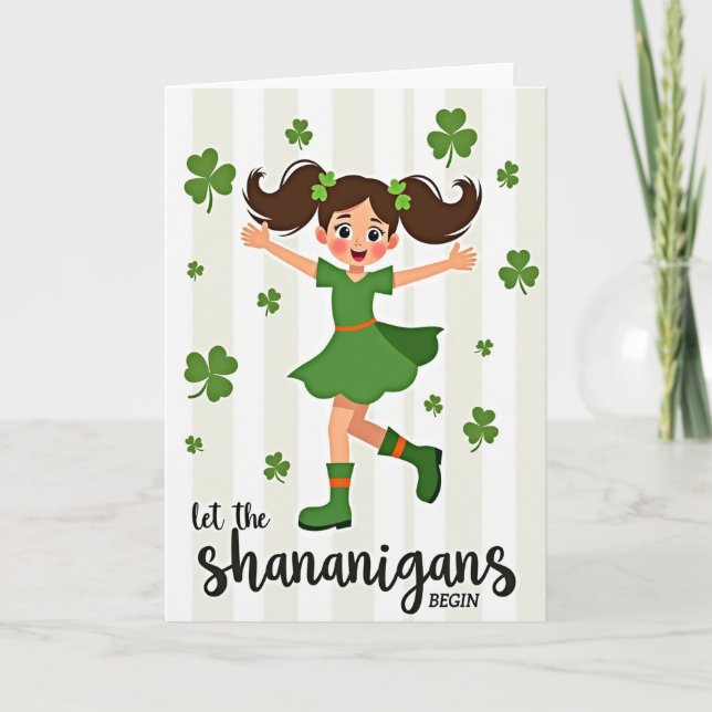 Tarjeta Lucky Girl Fun Time Card (Anverso)