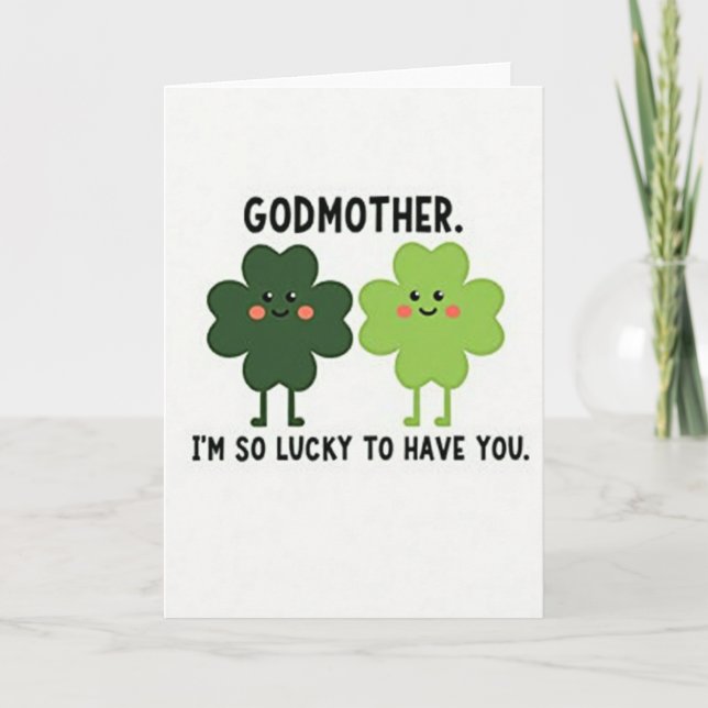 Tarjeta Lucky Godmother Love Card (Anverso)