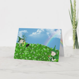 Tarjeta Lucky Leprechauns