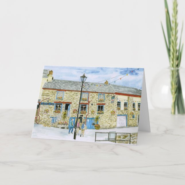 Tarjeta "Lugger Inn (Polruan)" (Anverso)