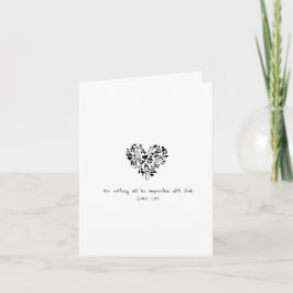 Tarjeta Luke 1:37 para incentivar la fecundidad/FI