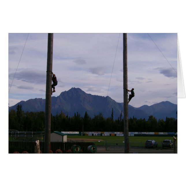 Tarjeta Lumberjacks (Anverso (Horizontal))