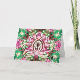 Tarjeta Luminoso Zen Lotus