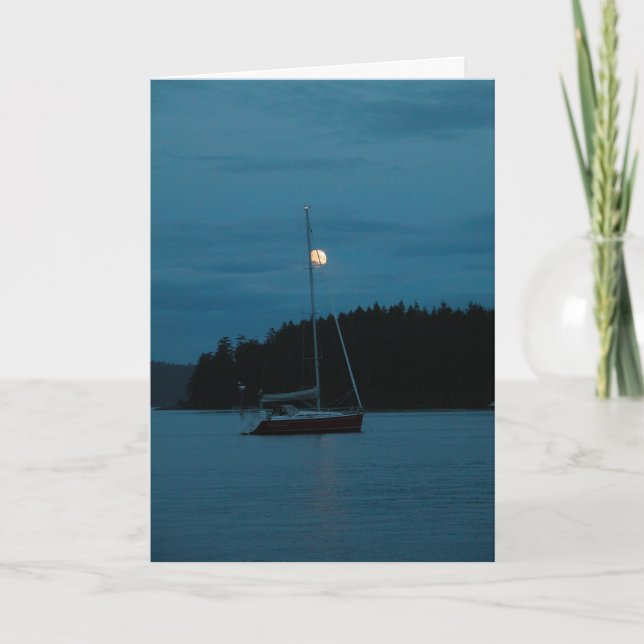 Tarjeta Luna azul (Anverso)
