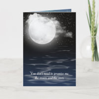 Luna de Aniversario con Reflexión del Agua