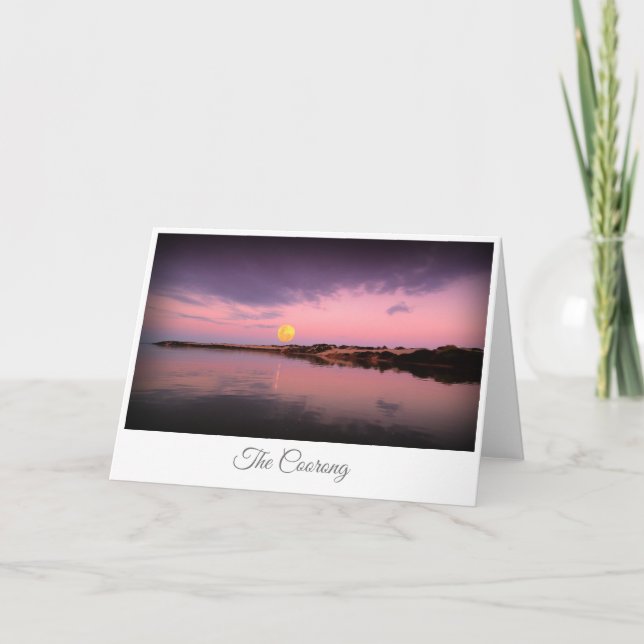 Tarjeta Luna de Coorong (Anverso)