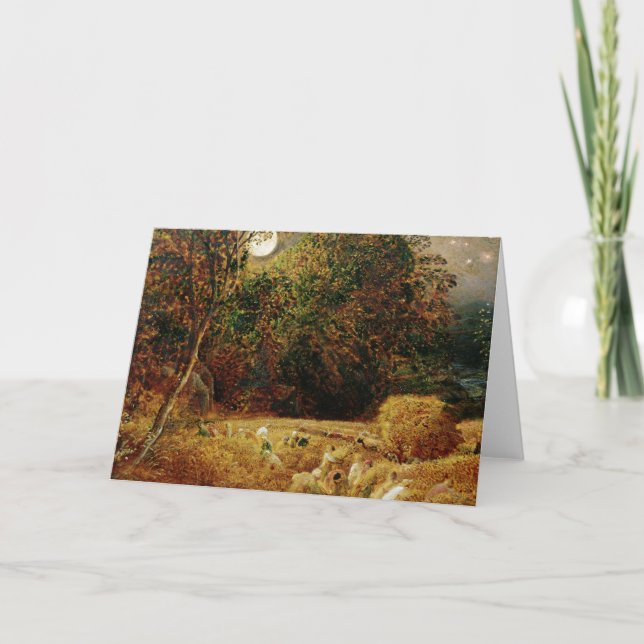 Tarjeta Luna de cosecha (Anverso)