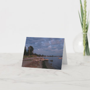 Tarjeta Luna de cosecha