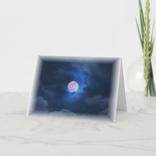 Tarjeta Luna de Cosecha (Anverso)