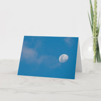 Tarjeta Luna de la mañana | Zambia, África