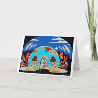 Tarjeta Luna de los géminis