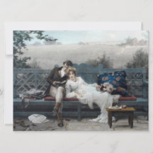 Luna de miel (Esposo y Esposa en un banco)