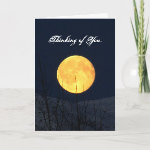 Tarjeta Luna de Montaña; simpatía
