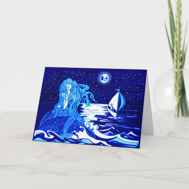 Tarjeta Luna de sirena (Anverso)