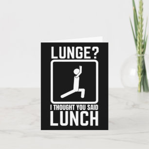 Tarjeta Lunes Pensé Que Dijiste Que Comía Divertido.