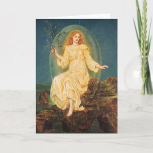 Tarjeta Lux en Tenebris   Evelyn De Morgan