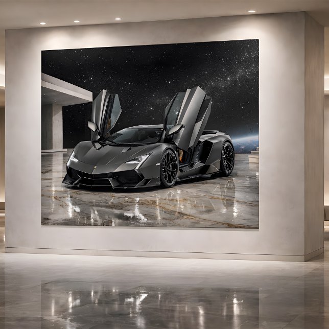 Tarjeta Luxury Futuristic Hypercar Art  (Subido por el creador)