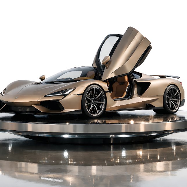 Tarjeta Luxury Supercar  – Champagne Gold Hypercar  (Subido por el creador)
