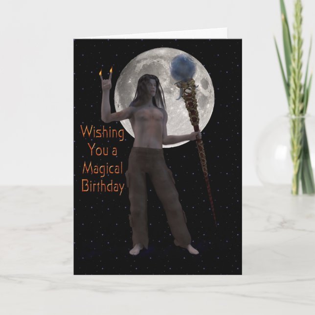 Tarjeta Luz de la luna y Magick (Anverso)