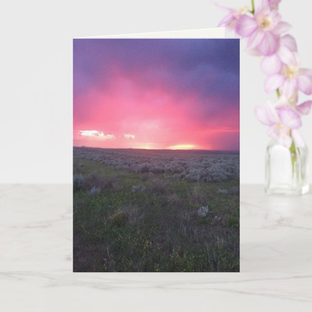 Tarjeta Luz de tormenta (Orquídea)