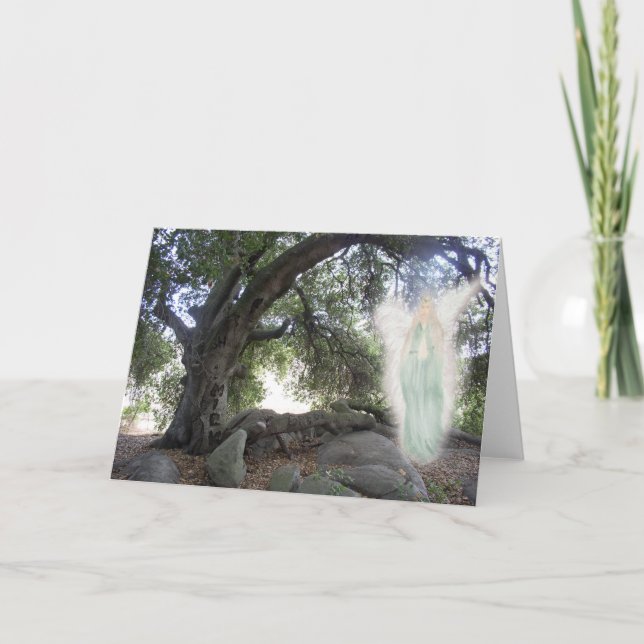 Tarjeta Luz del ángel (Anverso)