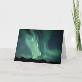 Tarjeta Luz del Norte Foto de Noruega