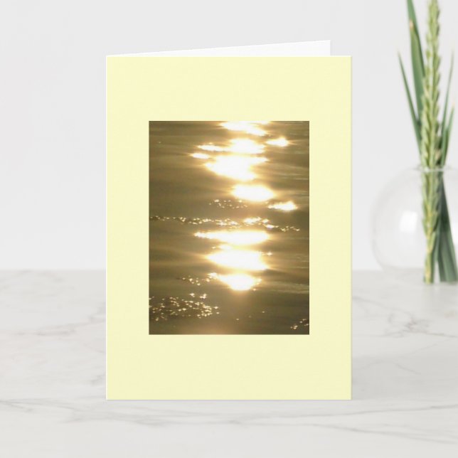 Tarjeta Luz del océano (Anverso)