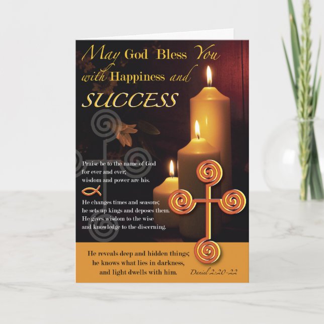 Tarjeta Luz del señor Success (Anverso)