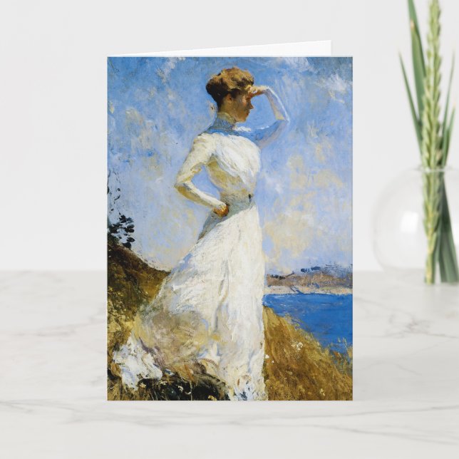 Tarjeta Luz del sol de Frank Benson (Anverso)