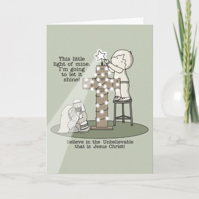 Tarjeta Luz mía (Anverso)