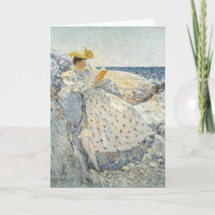 Tarjeta Luz solar de verano   Childe Hassam