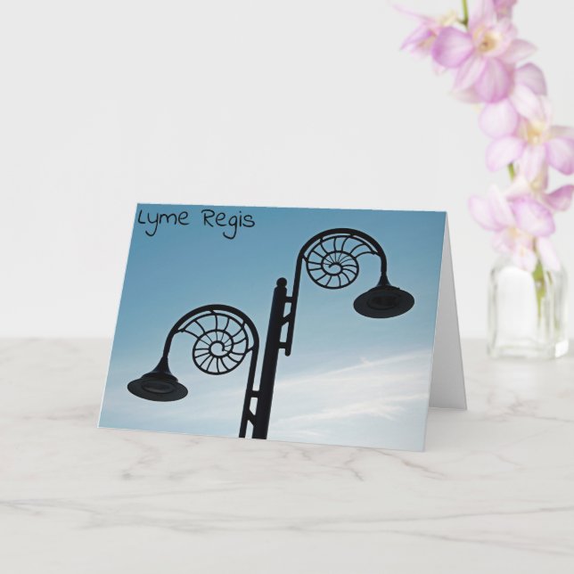 Tarjeta Lyme Regis (Orquídea)