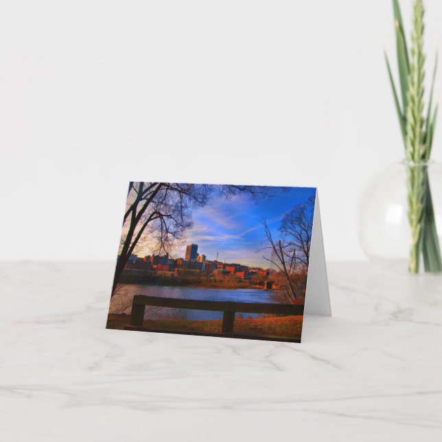 Tarjeta lynchburg va blue sky (Anverso)