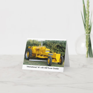 Tarjeta "M internacional" con el graduador del poder del