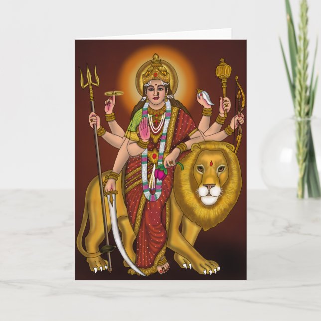 Tarjeta Maa Durga Speaker (Anverso)