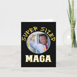 Tarjeta Mac Daddy Trump Vance 2024 hace fritos franceses