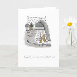 Tarjeta Mac The Knife Personalizado