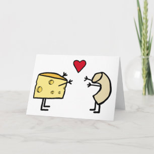 Tarjeta Macaroni y queso